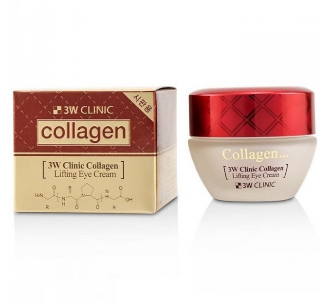 3W Clinic Лифтинг-крем для век укрепляющий Collagen Lifting Eye Cream