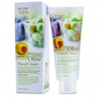 3W Clinic Крем для рук восстанавливающий с экстрактом оливы Moisturizing Olive Hand Cream
