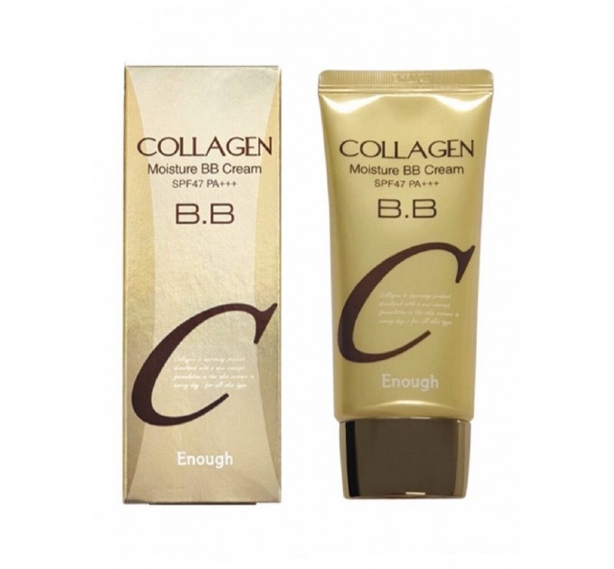 Enough Тональный крем увлажняющий с коллагеном и защитой от ультрафиолета Collagen Moisture BB Cream SPF47 PA+++