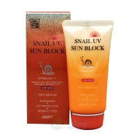 Jigott Крем для лица солнцезащитный водостойкий осветляющий с экстрактом слизи улитки Snail Uv sun block SPF50